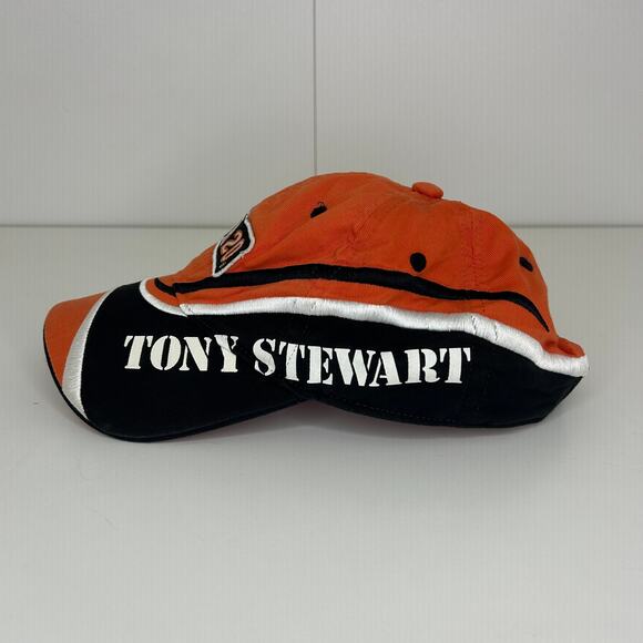 Tony Stewart #20 NASCAR Home Depot Hat Cap Orange Black Chase Authentics Racing - Picture 1 of 8